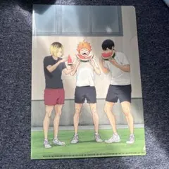 ハイキュー！！　セブンイレブンコラボ　クリアファイル