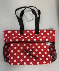海外ディズニー ミニー トートバッグ サイン入り バッグ ショルダー
