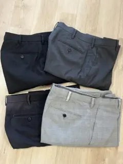 ゆ*ブ様 ユニクロ　感動パンツ　4本セット　ウエスト82.85