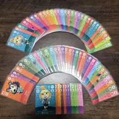 ★どうぶつの森 amiiboカード まとめ売り 62種類＋おまけ(ダブリ12枚)