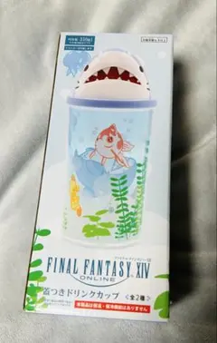 FF14 コマンダー・シャーク 蓋付きドリンクカップ