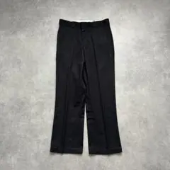 ディッキーズ 874 ワークパンツ 32×30 フェード ブラック ペンキ