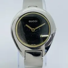 GUCCI腕時計バングルウォッチ6700Lピンクシェル文字盤 電池切れ 交換