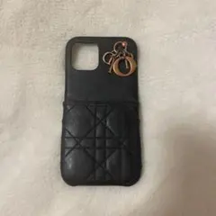 Dior iPhone12/12proスマホケース 黒