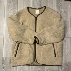 earth music &ecology ボアブルゾン