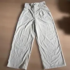 ストライプ ワイドパンツ