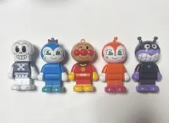 アンパンマン ブロックラボ 人形 5体 セット