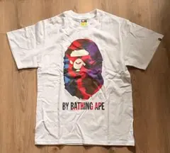 A BATHING APE カモフラ柄 Tシャツ ホワイト Sサイズ　ベイプのサムネイル