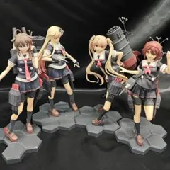 艦これ 夕立 時雨 村雨 白露 プライズ フィギュア