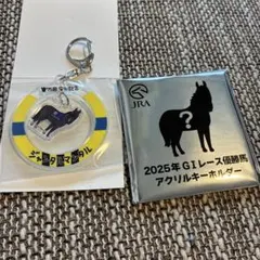 JRA ウェルカムチャンス G1レース優勝馬アクリルキーホルダー ドゥ