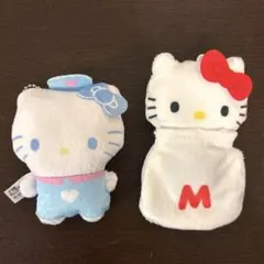 ハローキティ マスコット 2個セット　シープラ限定　ナース　DecoCharmy