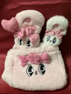 エスターバニー　ミニトートバッグ＆ハートバルーンぬいぐるみ＆ハグクリップ　セット