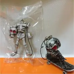 ガイコツストラップ 2個セット