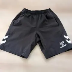hummel ブラック ハーフパンツ140