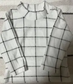 ホワイト 白色 シャツ 長袖シャツ チェックシャツ 長袖