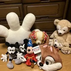 ディズニーキャラクターぬいぐるみセット