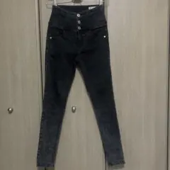 Heather ヘザー　ISKO スキニー　スキニーパンツ　デニム　ハイウエスト