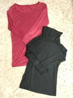 【UNIQLO】ヒートテック 110cm&120cm 2枚セット