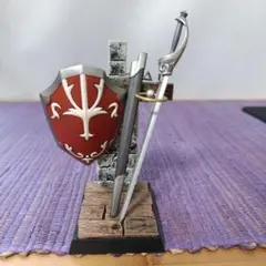 ドラクエ　レジェンドアイテムズギャラリー　聖銀のレイピア　騎士団の盾