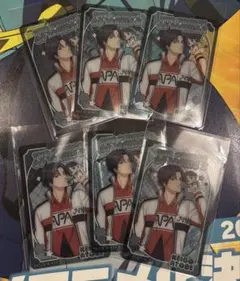 新テニスの王子様　ジャンプフェスタ　テニみくじ　クリアカード　跡部景吾　6枚