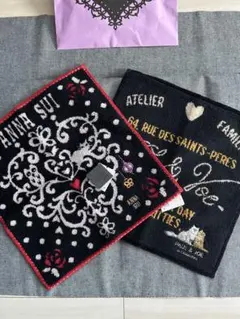 ANNA SUI & PAUL & JOE タオルハンカチセット