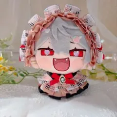 にじまるっと ぬい服 千鳥柄ブラック - メルカリ