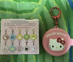 ハローキティ ミラー付きコンパクトキーホルダー