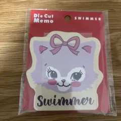 SWIMMER ダイカットメモ キャットのサムネイル