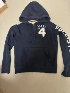 Hollister ネイビー パーカー Mサイズ　ホリスター