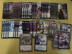 デュエマ 青黒デスパペット キサラギ アドバンス デッキ スリーブ2種