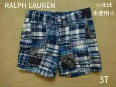 【ほぼ未使用】RALPH LAUREN ショートパンツ 3T