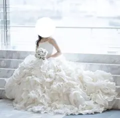 ウェディングドレス　Aライン