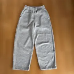 スウェットワイドパンツ　UNIQLO:C グレー　XSサイズ
