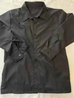 キッズ 黒 シャツ 130〜140cm 長袖