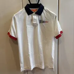 BEAMS GOLF ポロシャツ Sサイズ ホワイト