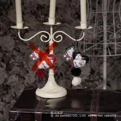 富江 ハローキティ エニマイくじ B賞 ハートキーホルダー①