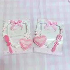 ホイップデコ　ペア　リボン