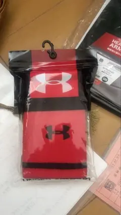 Under Armour リストバンド レッド 1295589
