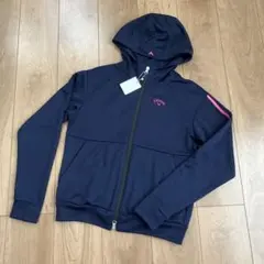 キャロウェイ レディース パーカー フルジップ 紺 M 人気！【新品】
