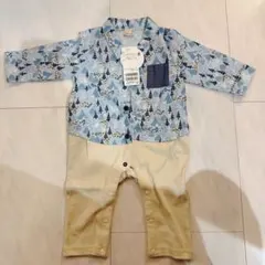 petit main プティマイン 【ムーミン】シャツドッキングカバーオール