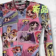 ⭐︎パワーパフガールズ XSサイズ ワンピース 【新品】SHEIN