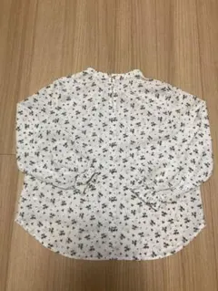 earth music&ecology フラワープリント ブラウス