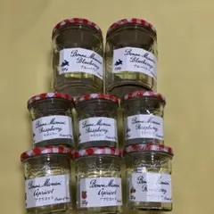 ボンヌママン ジャム750g2個と225g6個空瓶 合計8個セット