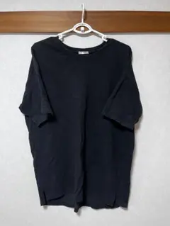 無地 半袖 Tシャツ L ブラック　夏服