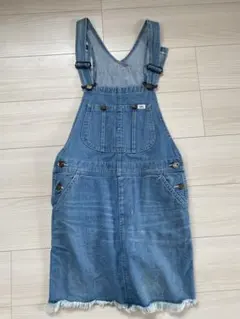 Leeデニムサロペットスカート