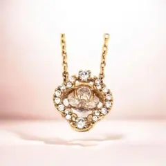 Swarovski ゴールドトーン ネックレス
