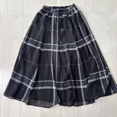 グローバルワークエアリーリラックスシャイニースカート