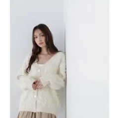 ナチュラルビューティーベーシック　カーディガン