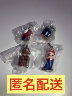 スーパーマリオ めじるし　マリオ ボムへい　ヘイホー　クリボー 4個セット
