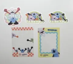 パペットスンスン　スシロー　2026 コラボ　ピック　クリアカード　5枚セット